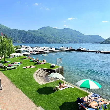 Gritti Palace - Stunning Waterfront Two-room Flat Offering Breathtaking Views - Papavero Morcote